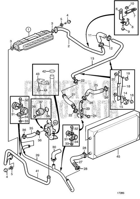 Connection Flange(V2) - Volvo Penta (9956174)