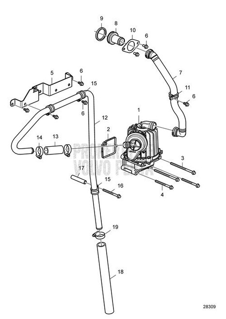 Flange Screw(V2) - Volvo Penta (996066)