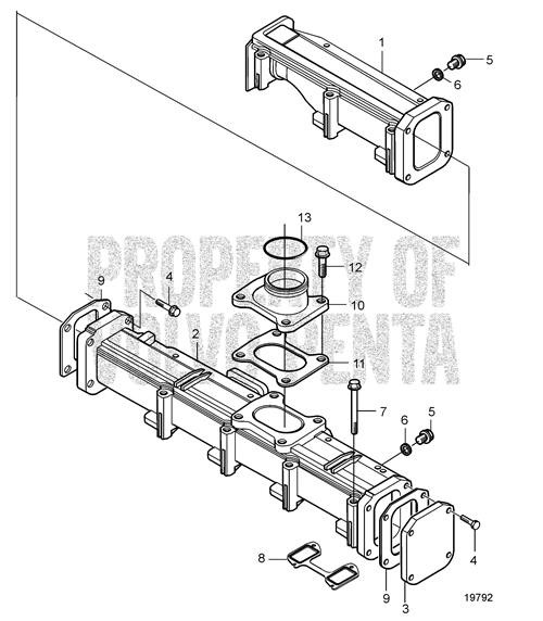 Flange Screw(V2) - Volvo Penta (996811)