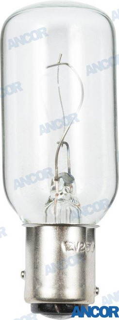 BULB 12V 25W BASE BAY15D (AM529340)