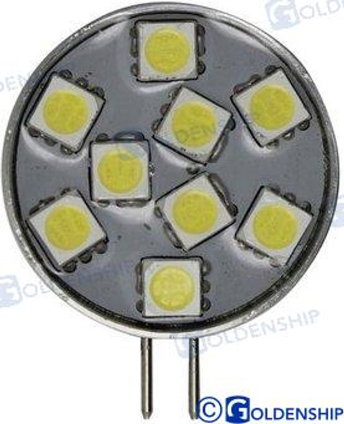 BULB G4 VERT 9LED 1.8W 10/30V (GS10520)