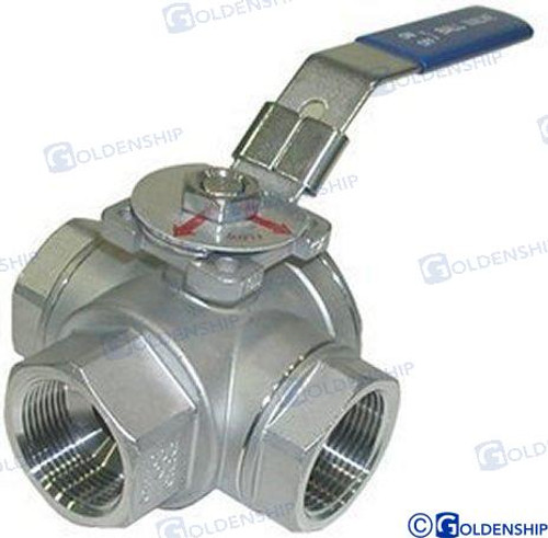 3-WAY BALL VALVE 1" (GS30032)