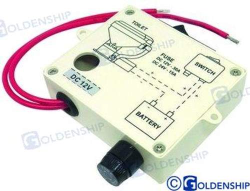 TOILET SWITCH 12V (GS50018)
