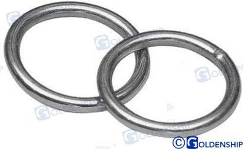 RND RING. WELDED 5X30MM (25) (GS71145B)
