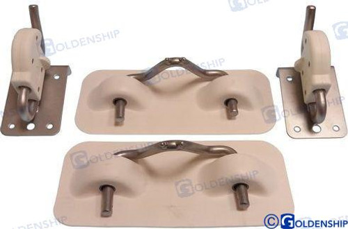 SNAP DAVITS FOR INFL BOATS WHT (GS73126)