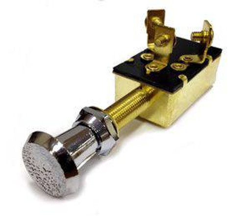 Brass Push-Pull Switch - Sierra Marine Engine Parts (MP39570)