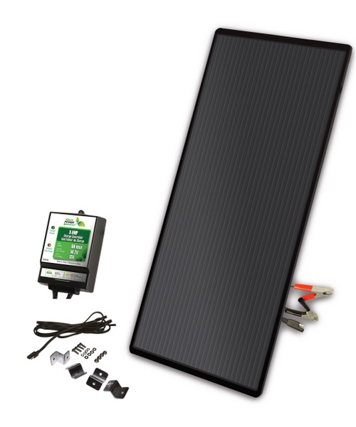 22-Watt Amorphous Solar Panel Charging Kit with 8 Amp Charge Controller (42022)