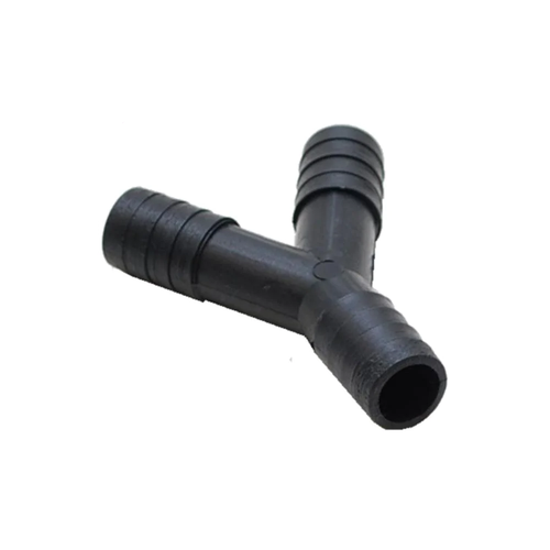 3/4 BARBED Y FITTING-Black (Y-750-DP)