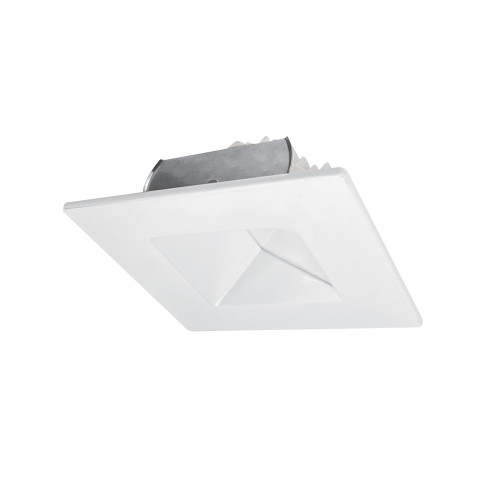 Nora Lighting NOXAC-4SWTWWW 4 in. AC Onyx Square Wall Wash LED Retrofit, 700lm & 11W, Selectable CCT - White