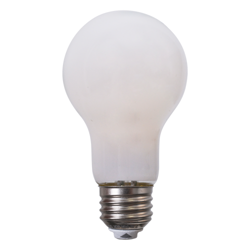 8W 800LM A19 80CRI 27/30/40/50K Glass Frosted Dimmable E26 | L8WA19/8FCCTGF/D/E26 | 15617 | EiKO
