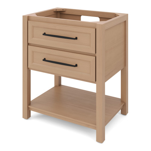30" Natural Oak Kipling Vanity | VN2KIP-30-NO-NT | Jeffrey Alexander