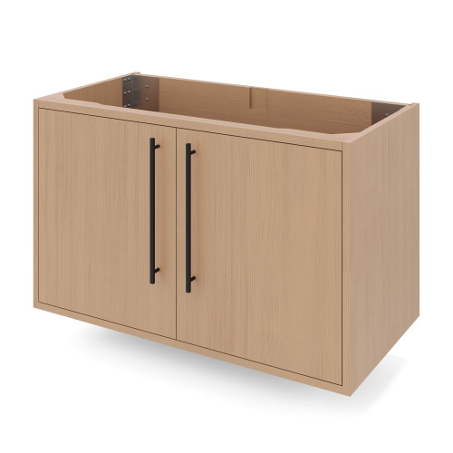 36" Natural Oak Tempest Vanity | VN2TEM-36-NO-NT | Jeffrey Alexander