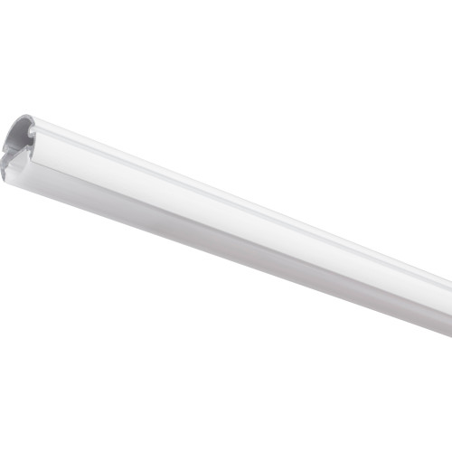 84" Lighted Closet Rod - Tunable-white, Aluminum Profile, Frosted Lens, White | LCR84-T4-25WWT | Task Lighting