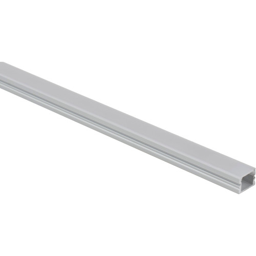 48" Dual-Mount Series Surface or Trimless Recessed Aluminum Profile, Frosted Lens | L-DM-FR-48 | Task Lighting