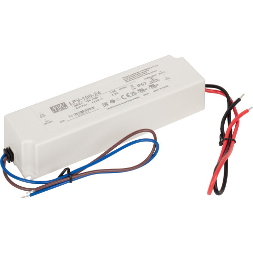 100 Watt 24V Hardwired IP67 Waterproof Power Supply | T-24-100W-WP-HW | Task Lighting 100 Watt 24V Hardwired IP67 Waterproof Power Supply | T-24-100W-WP-HW | Task Lighting