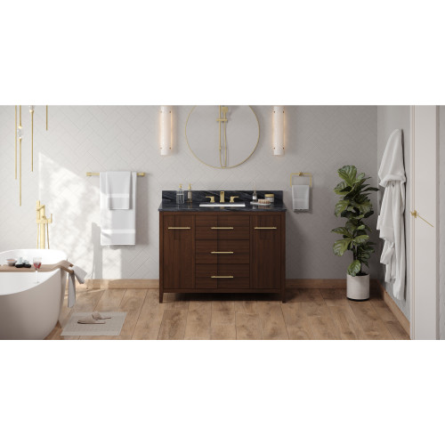 Katara 48" Single Bathroom Vanity Set | VKITKAT48DWMGR | Jeffrey Alexander