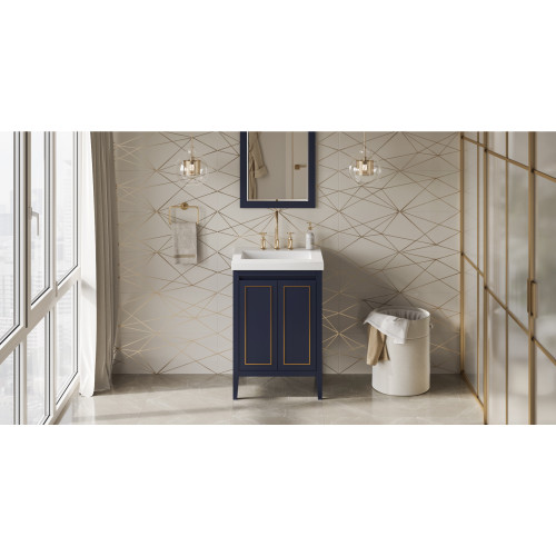 Percival 24" Single Bathroom Vanity Set | VKITPER24BLRER | Jeffrey Alexander
