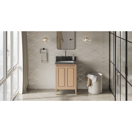 Percival 24" Single Bathroom Vanity Set | VKITPER24NOGQR | Jeffrey Alexander