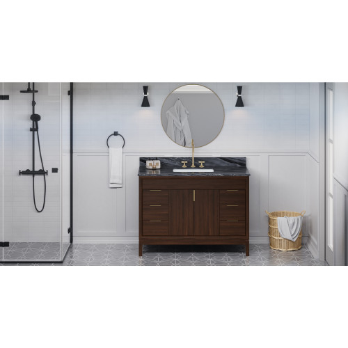 Theodora 48" Single Bathroom Vanity Set | VKITTHE48DWMGR | Jeffrey Alexander