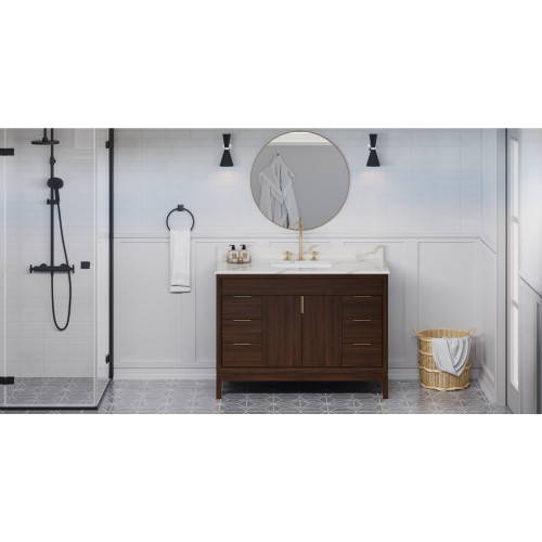 Theodora 48" Single Bathroom Vanity Set | VKITTHE48DWCQR | Jeffrey Alexander