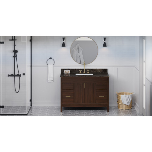 Theodora 48" Single Bathroom Vanity Set | VKITTHE48DWLSR | Jeffrey Alexander