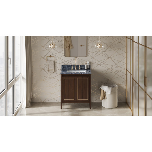 Percival 30" Single Bathroom Vanity Set | VKITPER30DWMGR | Jeffrey Alexander