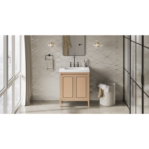Percival 30" Single Bathroom Vanity Set | VKITPER30NORER | Jeffrey Alexander