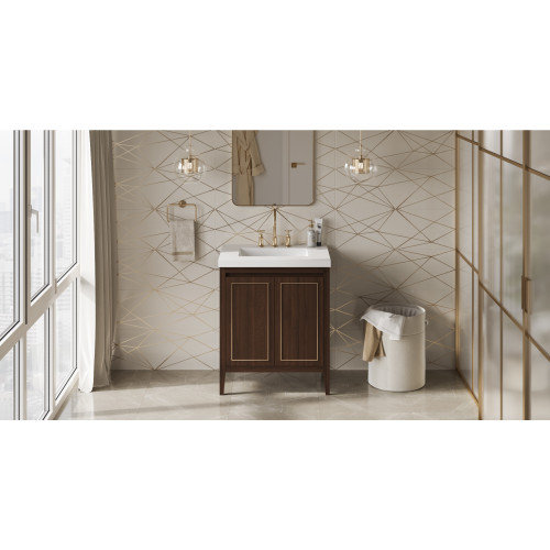 Percival 30" Single Bathroom Vanity Set | VKITPER30DWRER | Jeffrey Alexander
