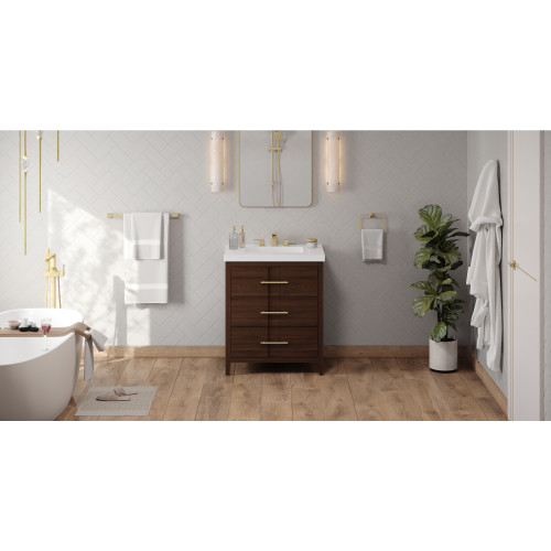 Katara 30" Single Bathroom Vanity Set | VKITKAT30DWRER | Jeffrey Alexander