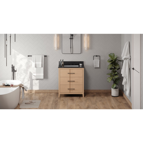 Katara 30" Single Bathroom Vanity Set | VKITKAT30NOBGR | Jeffrey Alexander