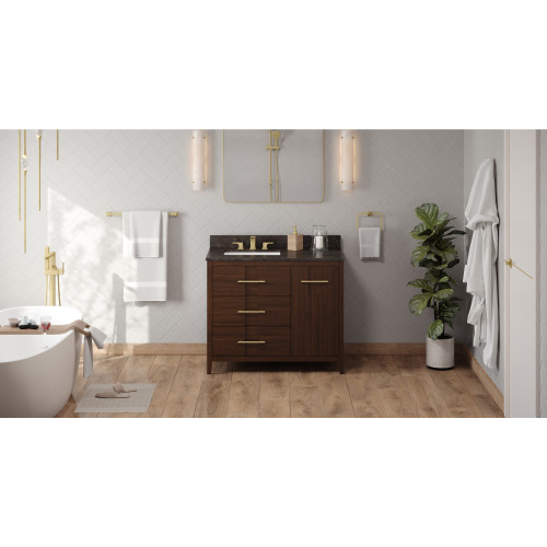 Katara 42" Single Bathroom Vanity Set | VKITKAT42DWLSR | Jeffrey Alexander