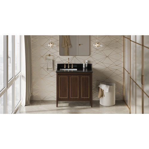 Percival 36" Single Bathroom Vanity Set | VKITPER36DWBGR | Jeffrey Alexander