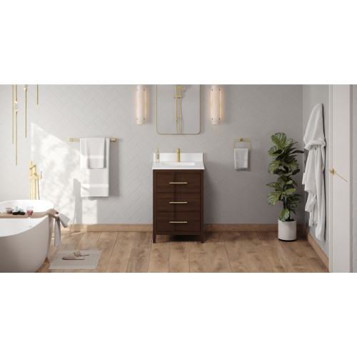 Katara 24" Single Bathroom Vanity Set | VKITKAT24DWWQR1 | Jeffrey Alexander Katara 24" Single Bathroom Vanity Set | VKITKAT24DWWQR1 | Jeffrey Alexander