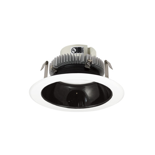 4" Cobalt Click Round Retrofit Reflector, 1000lm / 13.5W, Selectable CCT, Black Reflector / White Flange