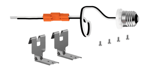 Altair Series 4” Friction Clips with E26 adapter | ETi Lighting | ALSD-4-RETROFIT KIT | ETi Lighting at lightingandsupplies.com