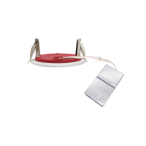 ASD Lighting ASD-JFRB-MV-6D15WH LED Recessed Mini Panel Fire Rated Round 6inch 15W 120-277V 0-10V Dimmable 2700/3000/3500/4000/5000K with Baffle Trim White ETL Energy Star | ASD Lighting at lightingandsupplies.com