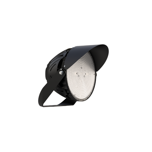 ASD Lighting ASD-SPFL7-HV-A500D50 LED Sport Light 45 300/400/500W 200-480V 0-10V Dimmable 150Lm/W 5000K Black UL DLC Premium | ASD Lighting at lightingandsupplies.com