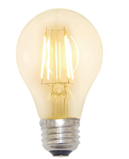 Cyber Tech Lighting LB40CA15-D-E26/WW-2PK LED Clear A15 Filament Bulb, E26, Dimmable, Wattage 5W, Color Temperature 2700K. Warm White - 2 Pack | Cyber Tech Lighting at lightingandsupplies.com