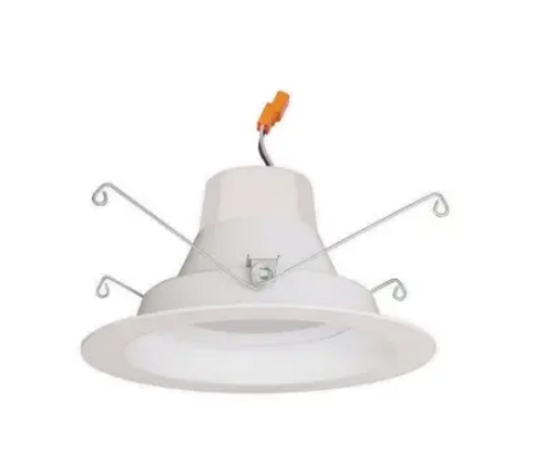 Cyber Tech Lighting LC18RT6-ECO-S/WW 6" 18W LED Recessed Can Retrofit Kit, 75W Inc. Retrofit, Dimmable, E26, 1000 lm, 2700K | Cyber Tech Lighting at lightingandsupplies.com