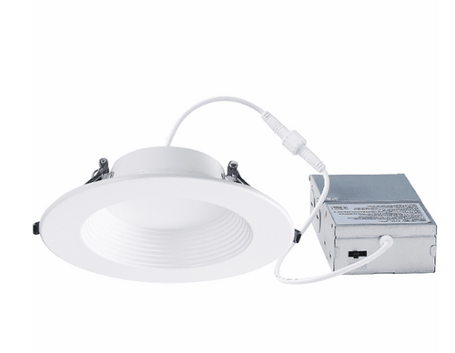 Cyber Tech Lighting LC15RT6-BNBXCCT 6" 15W Canless Baffled Recess Downlight 5CCT 2700K, 3000K, 3500K, 4000K, 5000K | Cyber Tech Lighting at lightingandsupplies.com