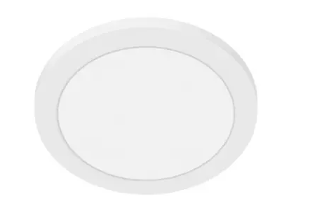 Cyber Tech Lighting C95RD-DISK/WH-CCT 5" Round LED Flush Mount Light, 60W Inc. Retrofit, Dim, Wattage 9W, Lumens 550 lm, Multi-Color Temperature, White | Cyber Tech Lighting at lightingandsupplies.com