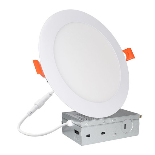 6 LED SLIM RECESS + J BOX, DI | L2-RSL6-30K | Westgate | Westgate at lightingandsupplies.com