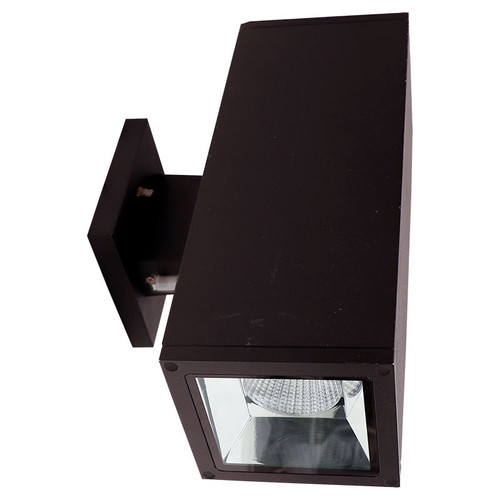 5in SQ WALL CYL. UP/DOWN LIGHT | L2-WMCS5-UDL-MCT-BR-DD | Westgate | Westgate at lightingandsupplies.com
