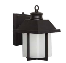 8in MINI SQUARE LANTERN 12W 65 | LRS-ML-MCT-P-BK | Westgate | Westgate at lightingandsupplies.com