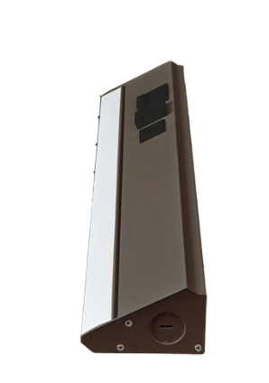 18in ANGLED 2-REC POWER STRIP | PSAL-18-2R-MCT5-BR | Westgate | Westgate at lightingandsupplies.com