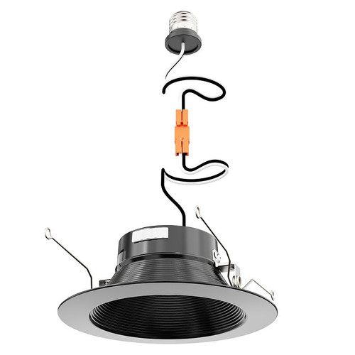 6in DEEP RECESS TRIM 14W 1050L | RDMF6-MCT5-BK | Westgate | Westgate at lightingandsupplies.com