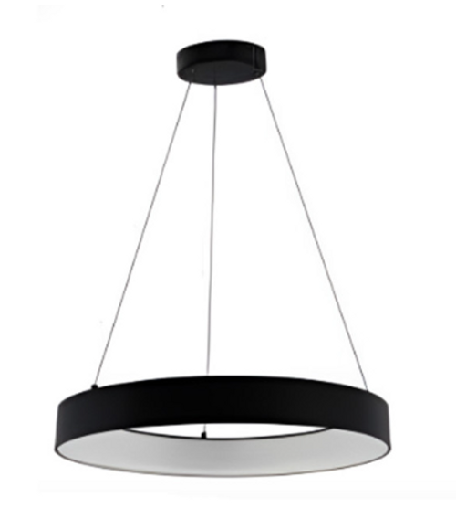 36in HOLLOW CIRCLE PENDANT WIT | SCRH-UD-36-MCT5-DD-BK | Westgate | Westgate at lightingandsupplies.com