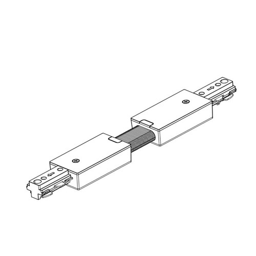 3-WIRE TRACK FLEX CONNECTOR, B | TR-FLEXC-BK | Westgate | Westgate at lightingandsupplies.com