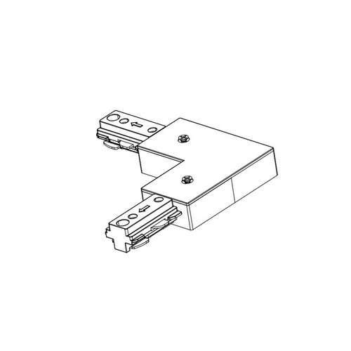 3-WIRE TRACK L CONNECTOR, WHIT | TR-LC-WH | Westgate | Westgate at lightingandsupplies.com