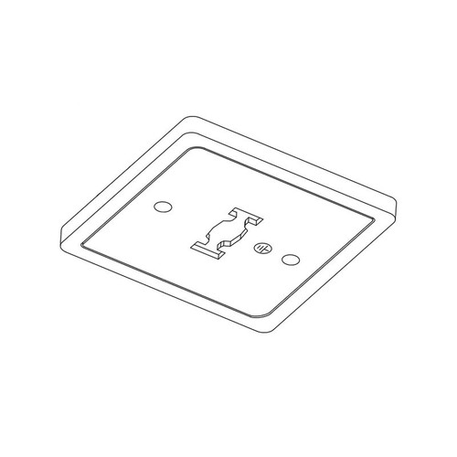 3-WIRE TRACK MONO CANOPY, WHIT | TR-MONC-WH | Westgate | Westgate at lightingandsupplies.com